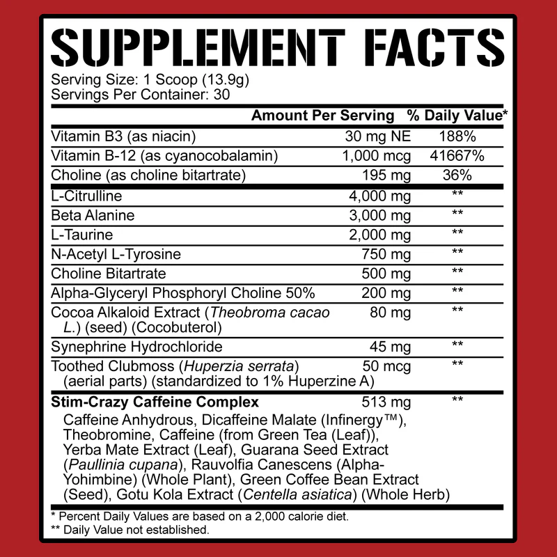 5% Nutrition - 51/50 - Pre - Workout - Animal Supps | Sports Nutrition & Supplement Store | Vineland, NJ