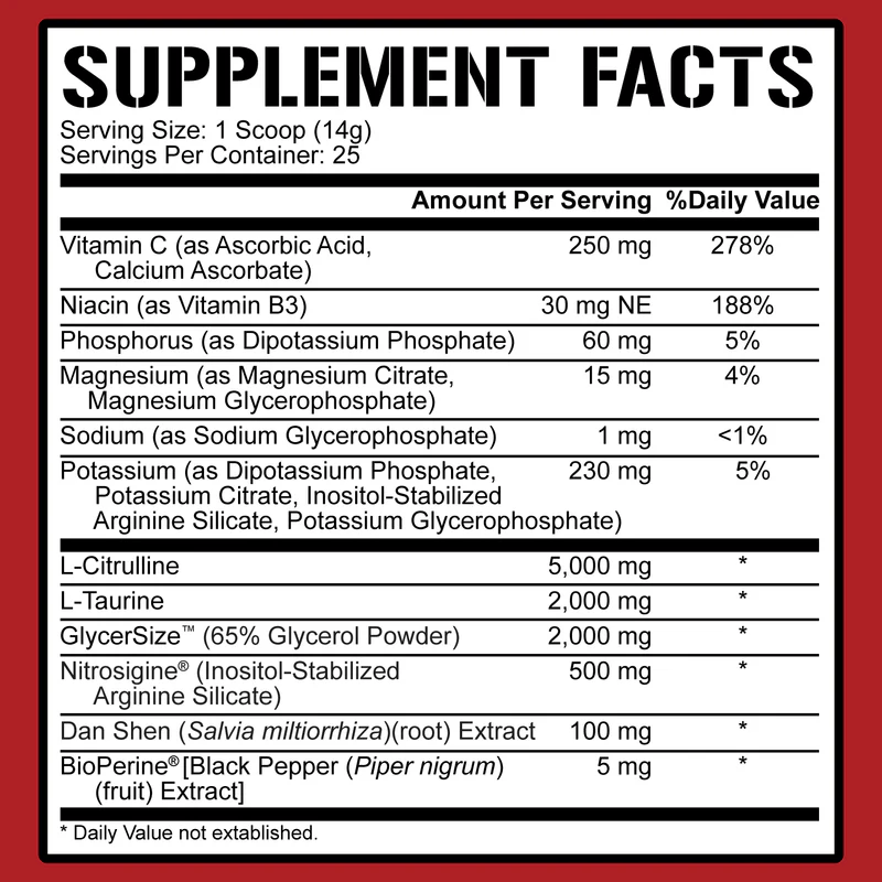 5% Nutrition - Full AF - Pre - Workout - Animal Supps | Sports Nutrition & Supplement Store | Vineland, NJ