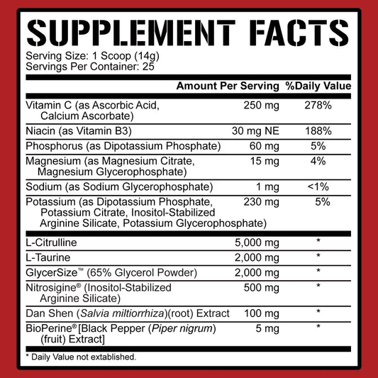5% Nutrition - Full AF - Pre - Workout - Animal Supps | Sports Nutrition & Supplement Store | Vineland, NJ