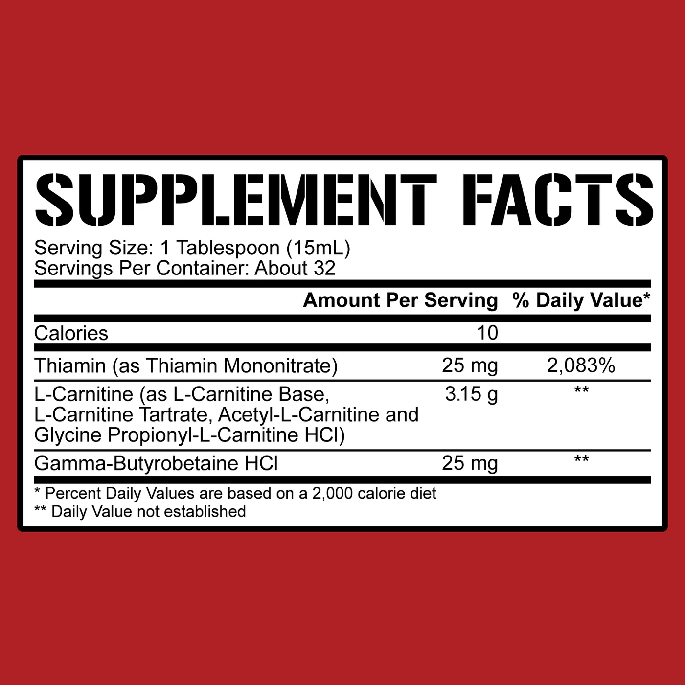 5% Nutrition - Liquid L - Carnitine 3150 - Fat Burner - Animal Supps | Sports Nutrition & Supplement Store | Vineland, NJ