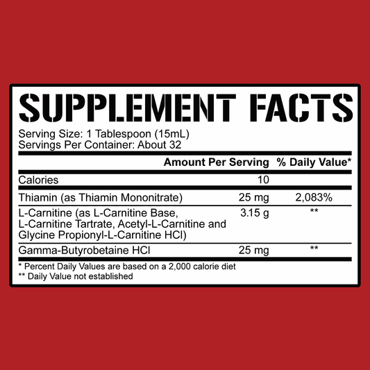5% Nutrition - Liquid L - Carnitine 3150 - Fat Burner - Animal Supps | Sports Nutrition & Supplement Store | Vineland, NJ