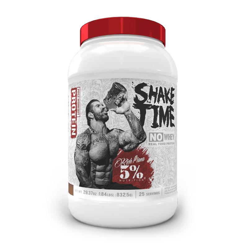 5% Nutrition - Shake Time - Chocolate 20serv - Protein - Animal Supps | Sports Nutrition & Supplement Store | Vineland, NJ