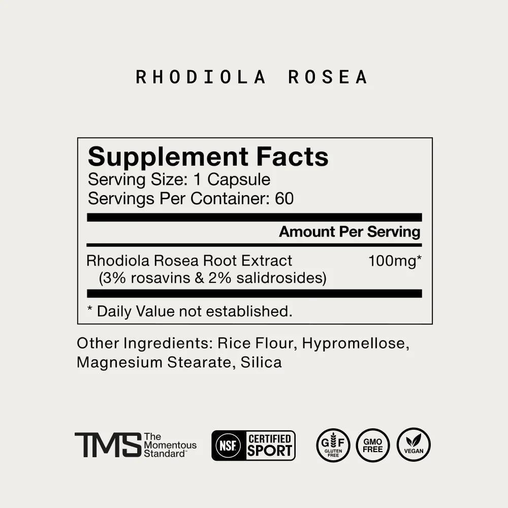 Momentous - Rhodiola Rosea