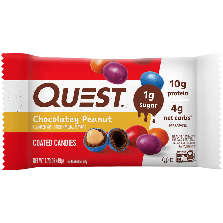 Quest - Chocolatey Peanut Coated Candies - Food/Snacks - Animal Supps | Sports Nutrition & Supplement Store | Vineland, NJ