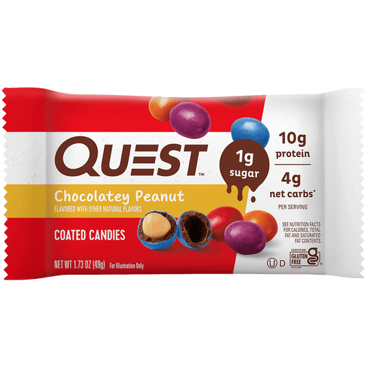 Quest - Chocolatey Peanut Coated Candies - Food/Snacks - Animal Supps | Sports Nutrition & Supplement Store | Vineland, NJ