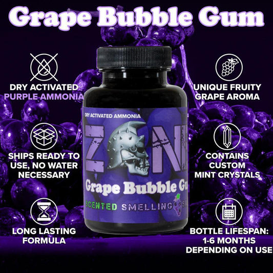 Zone - Grape Bubble Gum Smelling Salts - Smelling Salts - Animal Supps | Sports Nutrition & Supplement Store | Vineland, NJ