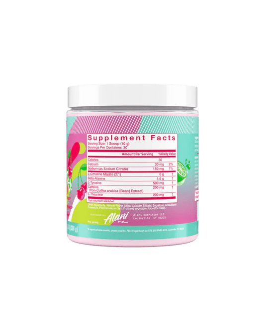Alani Nu - Original Pre - Workout - Cherry Twist - Pre - Workout - Animal Supps | Sports Nutrition & Supplement Store | Vineland, NJ