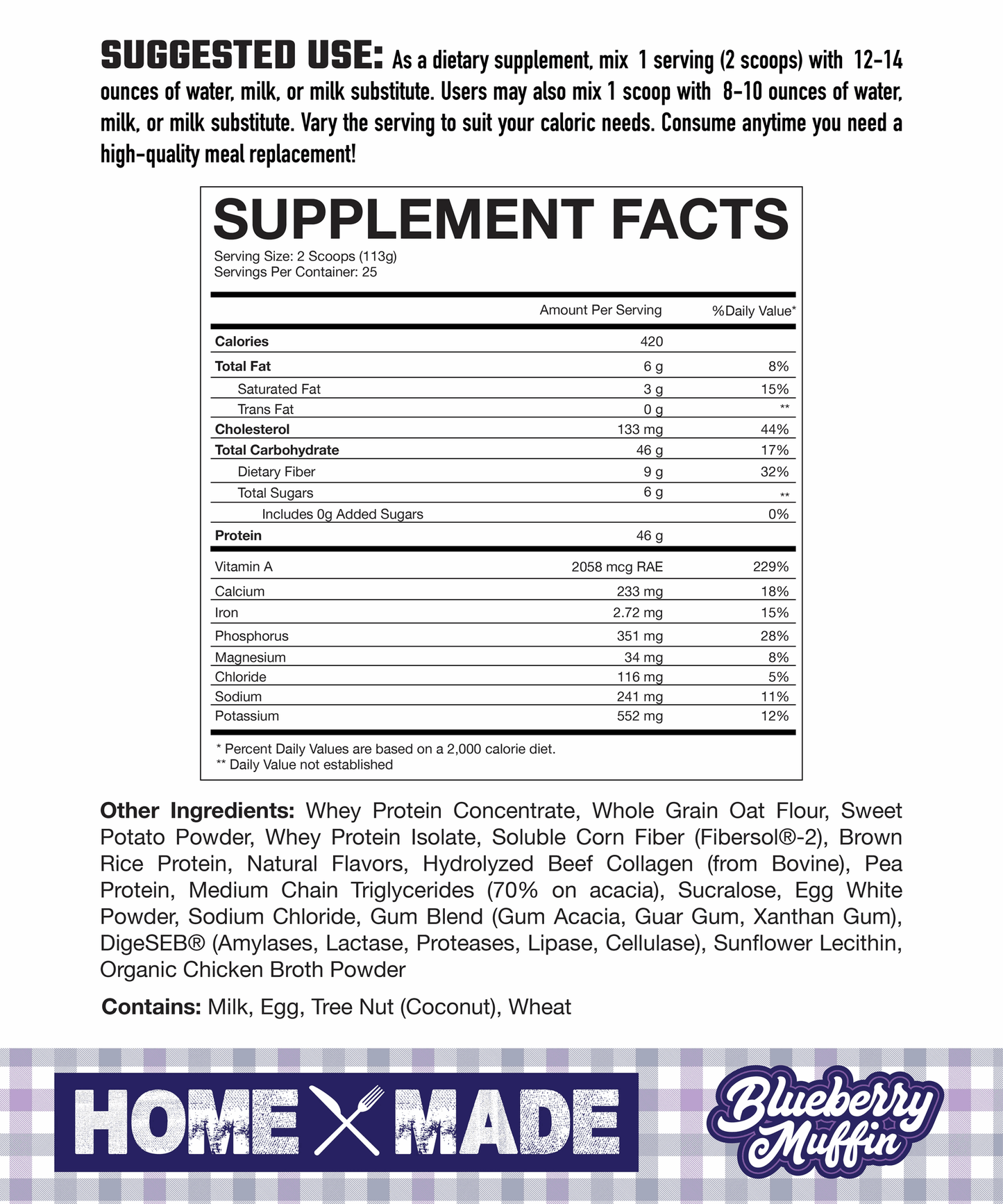 Axe & Sledge - Home Made - Protein - Animal Supps | Sports Nutrition & Supplement Store | Vineland, NJ