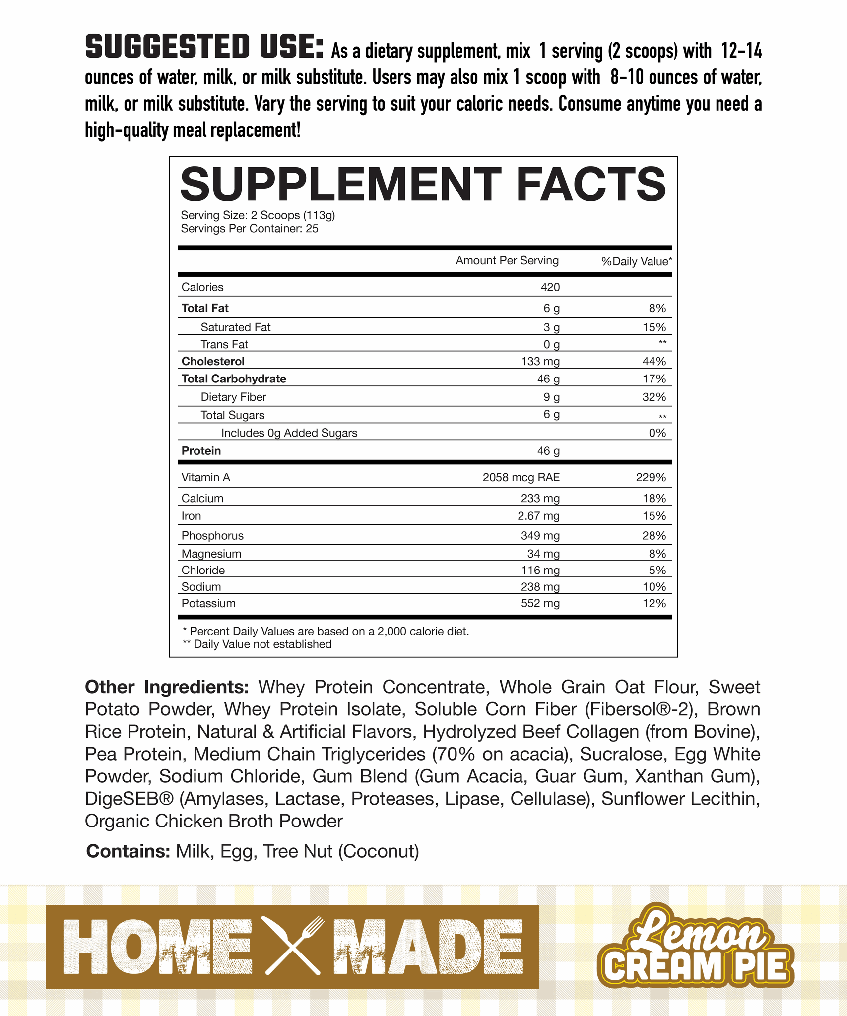 Axe & Sledge - Home Made - Protein - Animal Supps | Sports Nutrition & Supplement Store | Vineland, NJ