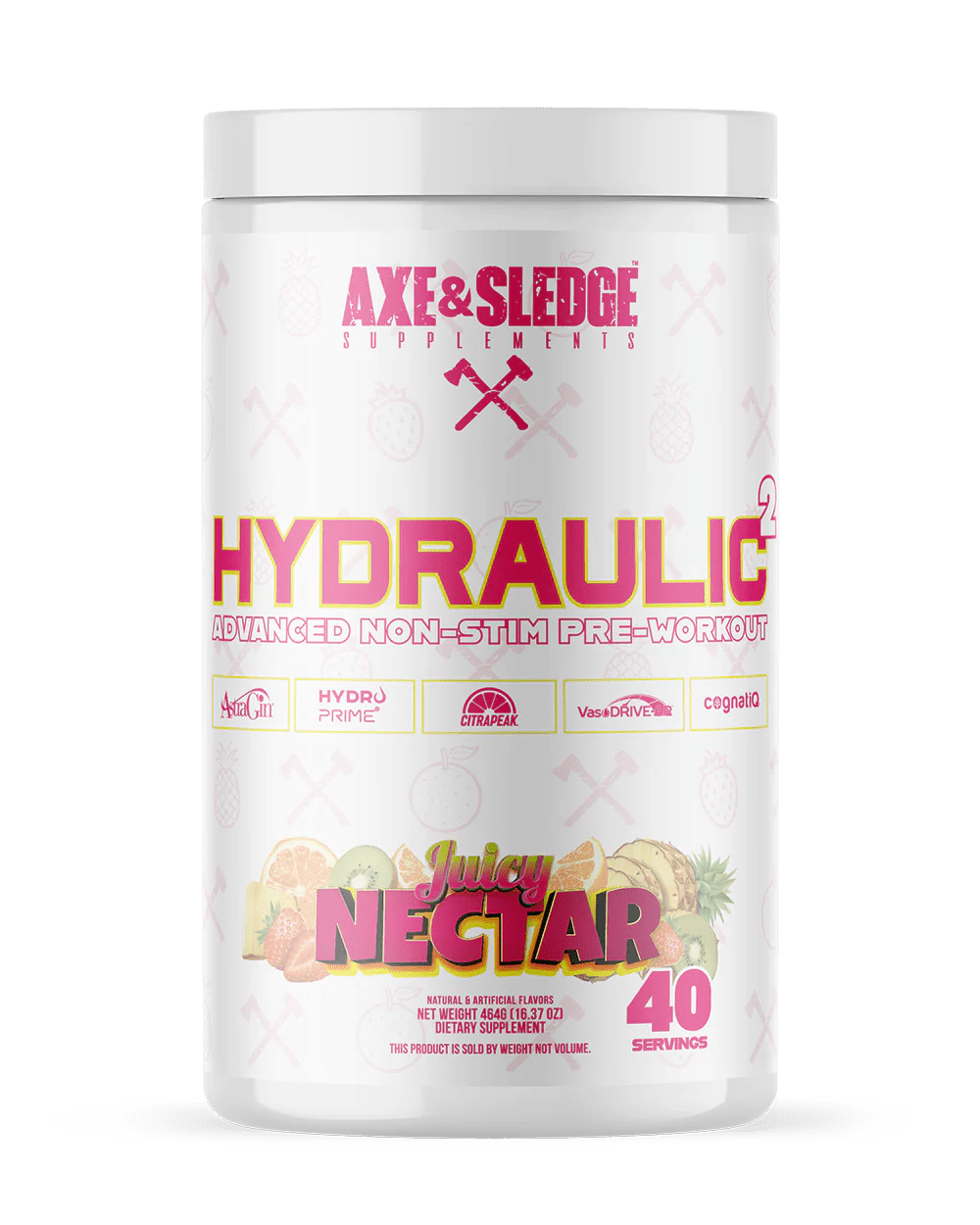 Axe & Sledge - Hydraulic V2 - Juicy Nectar 20/40serv - Pre - Workout - Animal Supps | Sports Nutrition & Supplement Store | Vineland, NJ