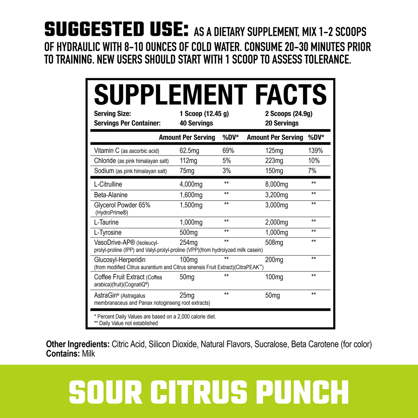 Axe & Sledge - Hydraulic V2 - Pre - Workout - Animal Supps | Sports Nutrition & Supplement Store | Vineland, NJ