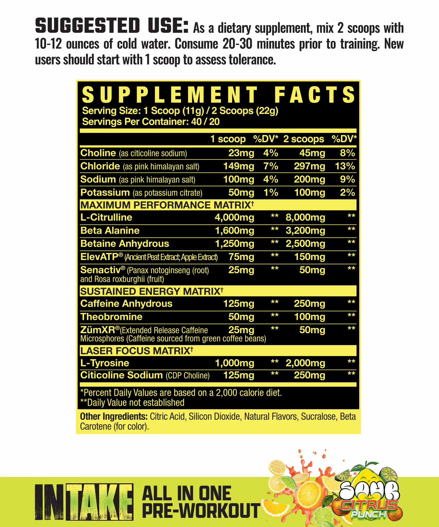 Axe & Sledge - Intake - Pre - Workout - Animal Supps | Sports Nutrition & Supplement Store | Vineland, NJ