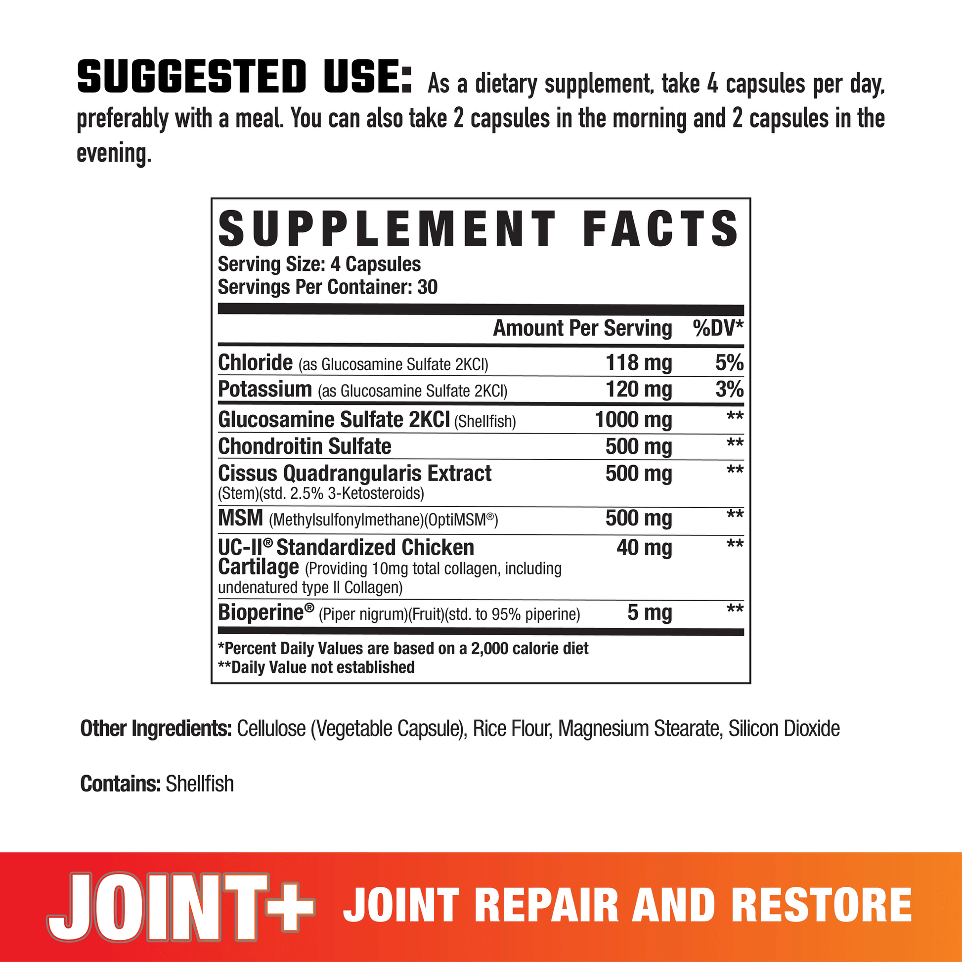 Axe & Sledge - Joint Plus - Vitamin & Mineral - Animal Supps | Sports Nutrition & Supplement Store | Vineland, NJ