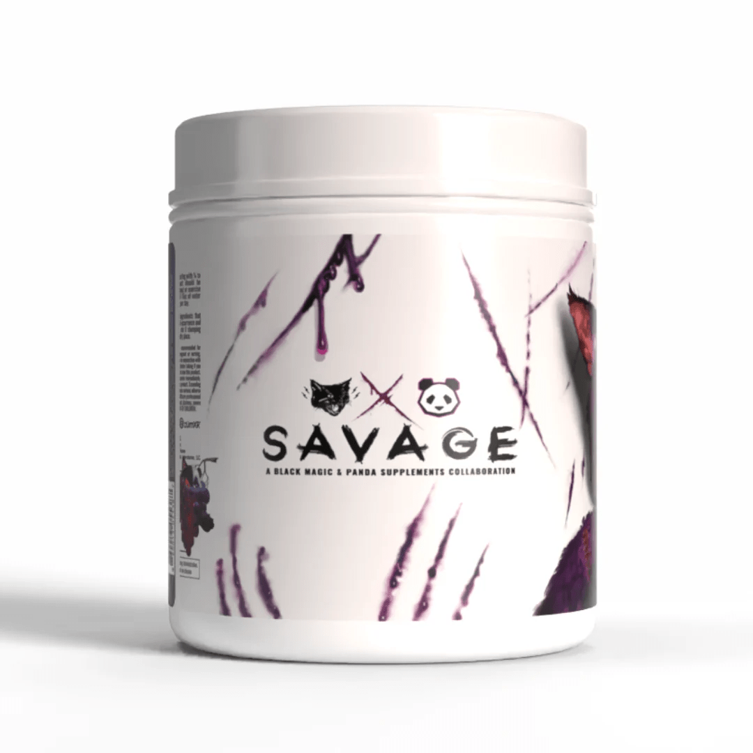 Black Magic Supply x Panda - SAVAGE Pre Workout - Pre - Workout - Animal Supps | Sports Nutrition & Supplement Store | Vineland, NJ