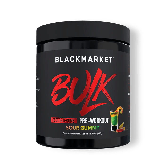 Black Market - BULK Original - Sour Gummy 30serv - Pre - Workout - Animal Supps | Sports Nutrition & Supplement Store | Vineland, NJ