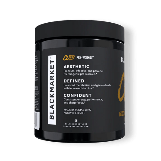 Black Market - CUTS - Fruit Punch 30serv - Pre - Workout - Animal Supps | Sports Nutrition & Supplement Store | Vineland, NJ