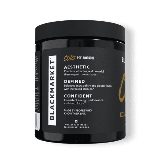 Black Market - CUTS - Pre - Workout - Animal Supps | Sports Nutrition & Supplement Store | Vineland, NJ