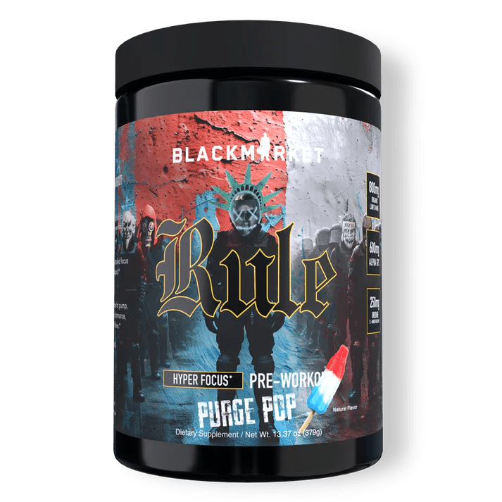 Black Market - RULE - Pre - Workout - Animal Supps | Sports Nutrition & Supplement Store | Vineland, NJ