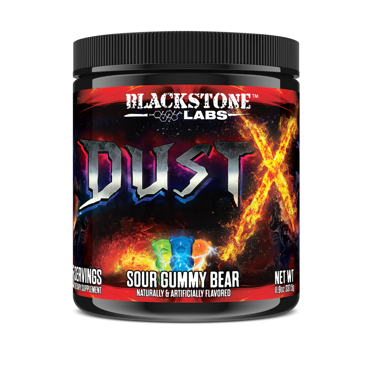 Blackstone Labs - Dust X - Sour Gummy Bear - Pre - Workout - Animal Supps | Sports Nutrition & Supplement Store | Vineland, NJ