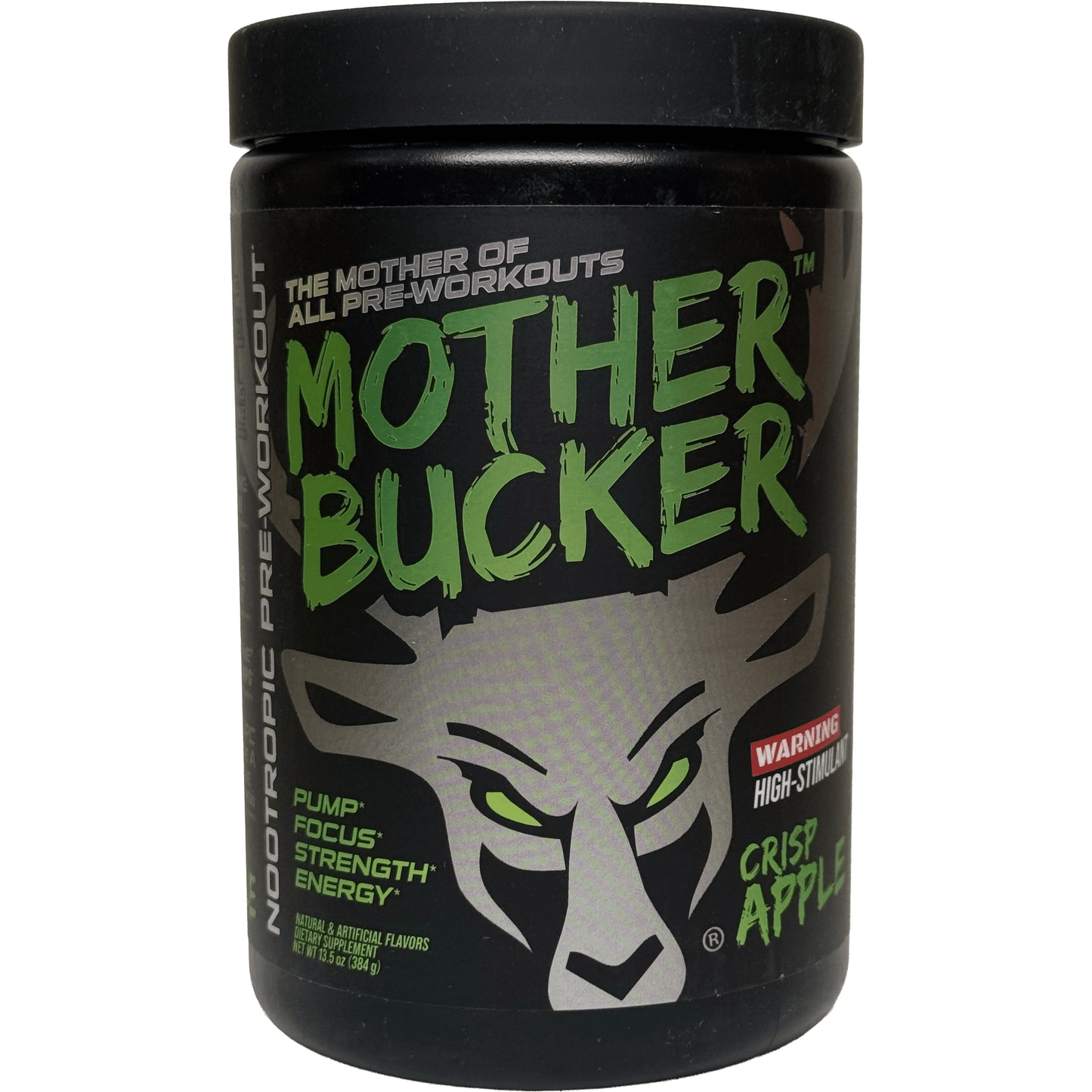 BuckedUp - Mother Bucker Pre - Workout - Crisp Apple 20serv - Pre - Workout - Animal Supps | Sports Nutrition & Supplement Store | Vineland, NJ