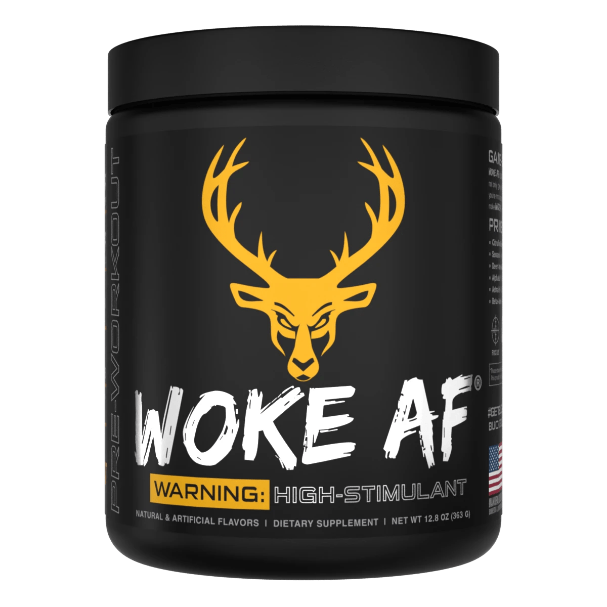 BuckedUp - Woke AF High Stimulant Pre - Workout - Pre - Workout - Animal Supps | Sports Nutrition & Supplement Store | Vineland, NJ