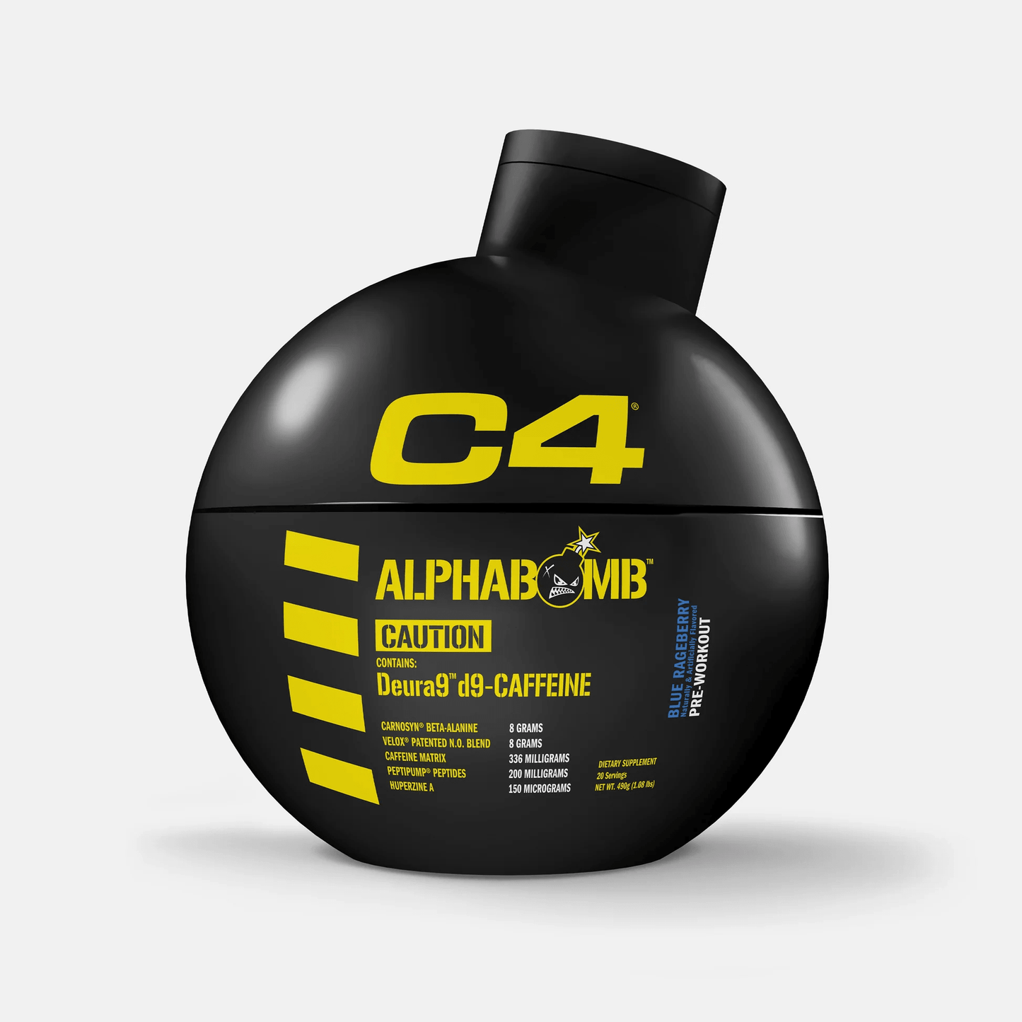 Cellucor - C4 AlphaBomb™ Pre - Workout - Blue Rageberry - Pre - Workout - Animal Supps | Supplement, Sports Nutrition, and Vitamin Shop | Vineland NJ