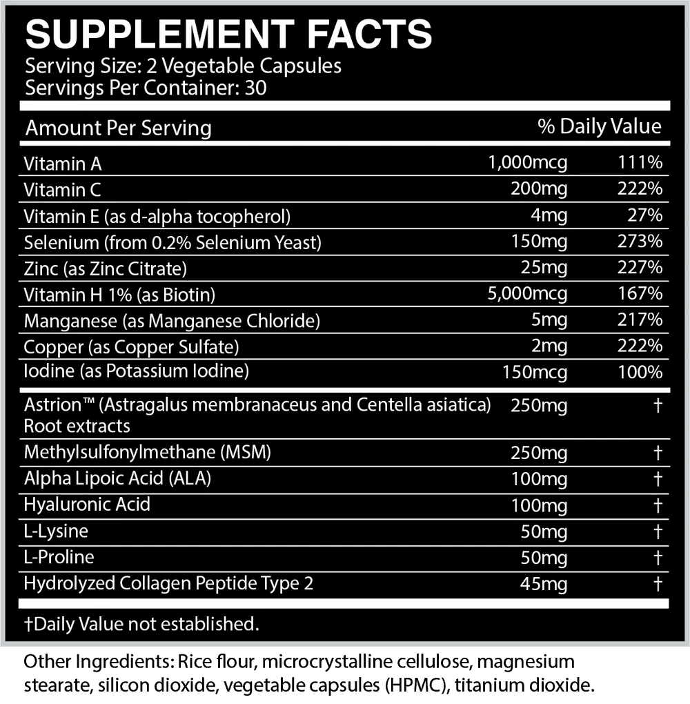 Centurion Labz - Beauty - 60ct - Beauty Support - Animal Supps | Sports Nutrition & Supplement Store | Vineland, NJ