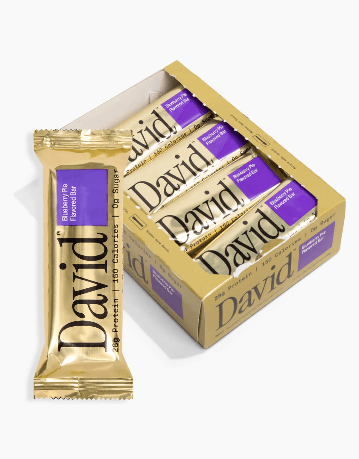 David Protein Bar - Blueberry Pie Single - Protein Bar - Animal Supps | Sports Nutrition & Supplement Store | Vineland, NJ