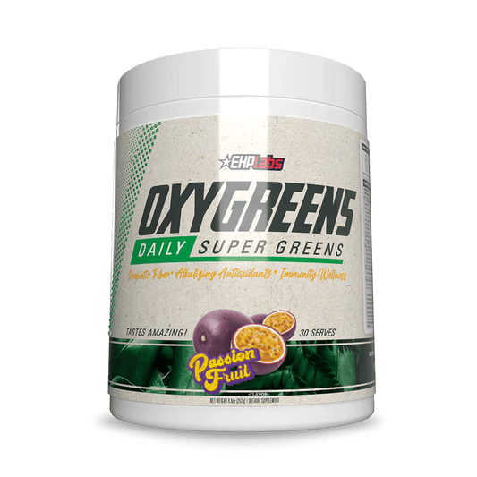 EHP Labs - OxyGreens - Passionfruit 30serv - Greens - Animal Supps | Sports Nutrition & Supplement Store | Vineland, NJ