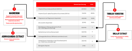 Enhanced Labs - Blue Ox - Testosterone Booster - Animal Supps | Sports Nutrition & Supplement Store | Vineland, NJ