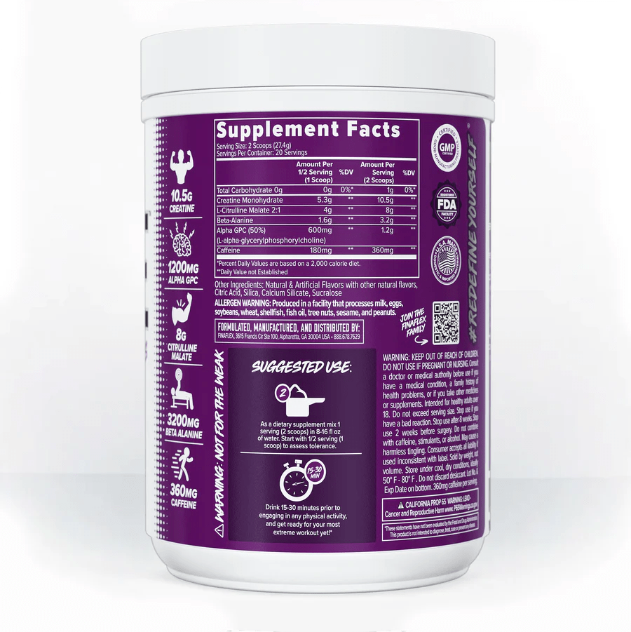 Finaflex - Engage - Angry Apple - Pre - Workout - Animal Supps | Sports Nutrition & Supplement Store | Vineland, NJ