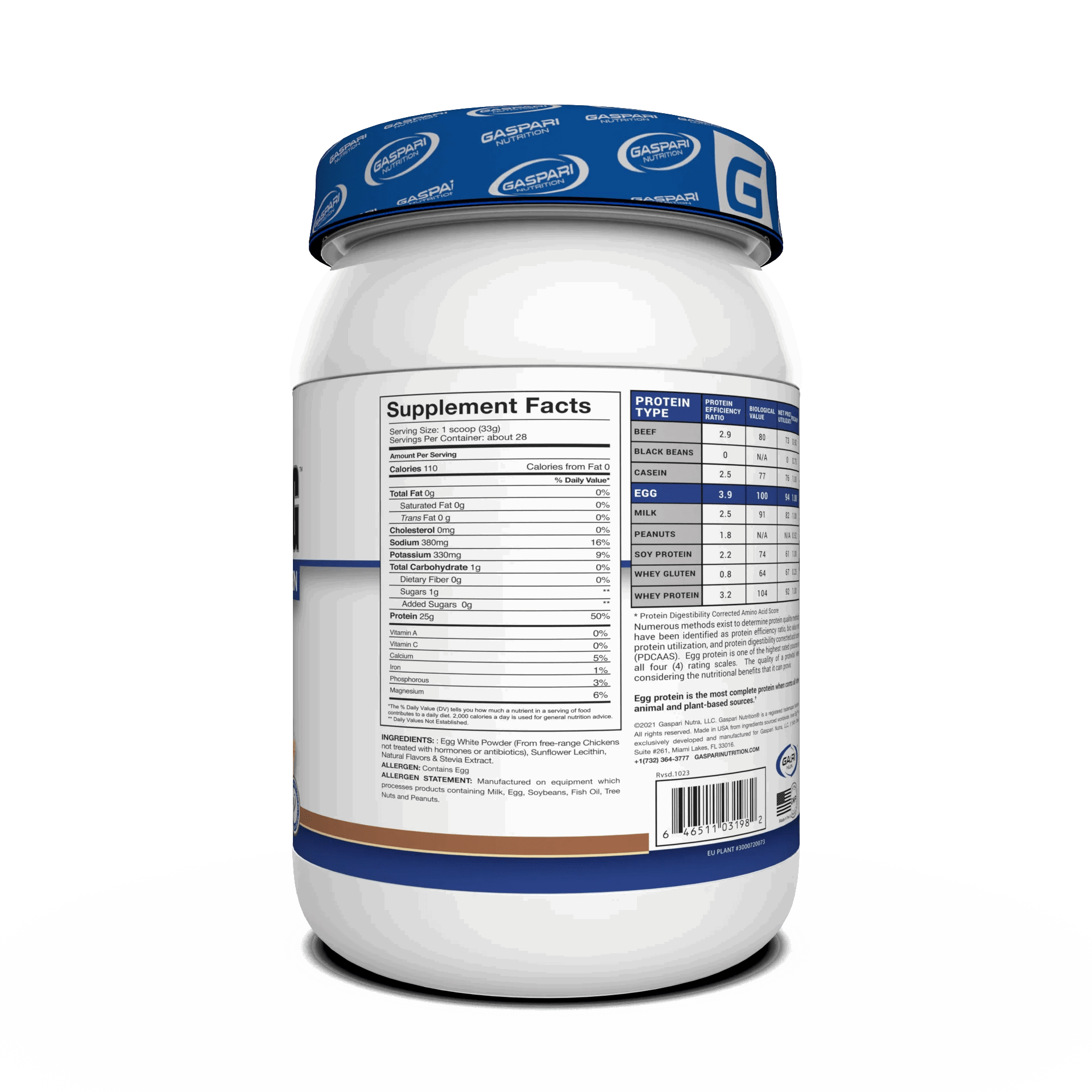 Gaspari Nutrition – Proven Egg - Egg White Protein - Animal Supps | Sports Nutrition & Supplement Store | Vineland, NJ
