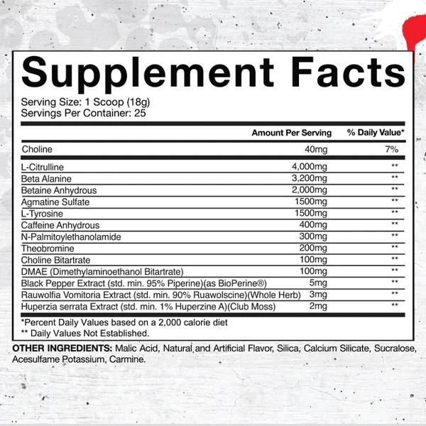 Gaspari Nutrition - SuperPump Agression - Pre - Workout - Animal Supps | Sports Nutrition & Supplement Store | Vineland, NJ