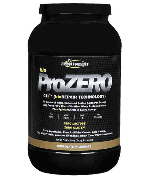 Global Formulas - bioProZERO - Chocolate Milkshake - Protein - Animal Supps | Sports Nutrition & Supplement Store | Vineland, NJ