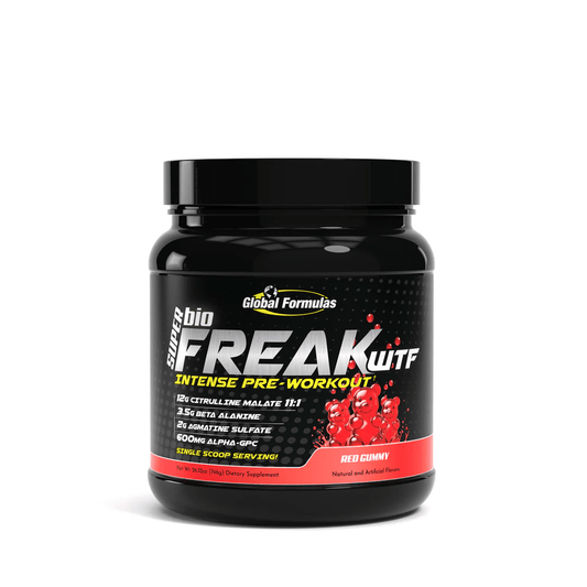 Global Formulas - SUPER bioFREAK WTF - Red Gummy - Pre - Workout - Animal Supps | Sports Nutrition & Supplement Store | Vineland, NJ