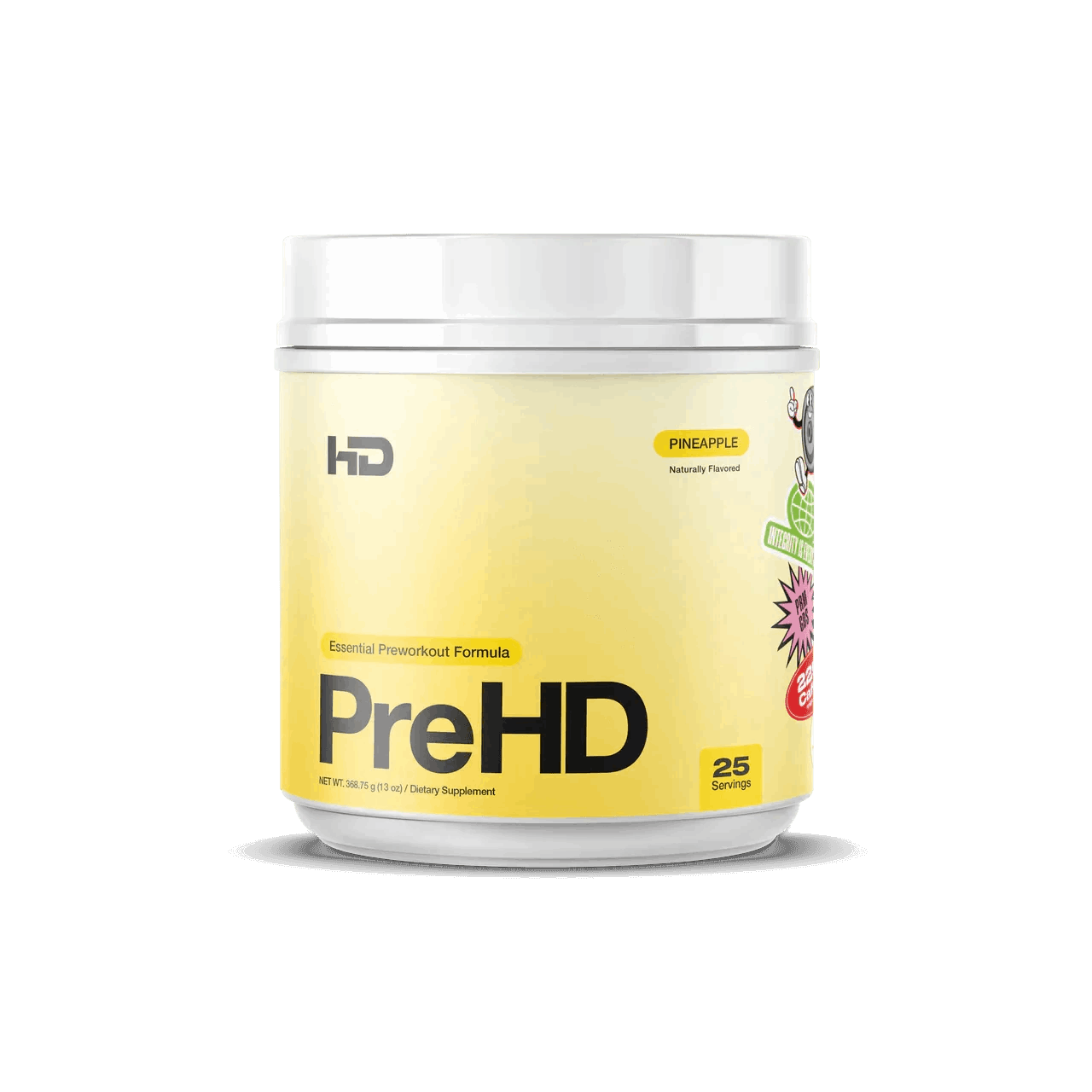 HD Muscle – PreHD Essential - Pineapple - Pre - Workout - Animal Supps | Sports Nutrition & Supplement Store | Vineland, NJ
