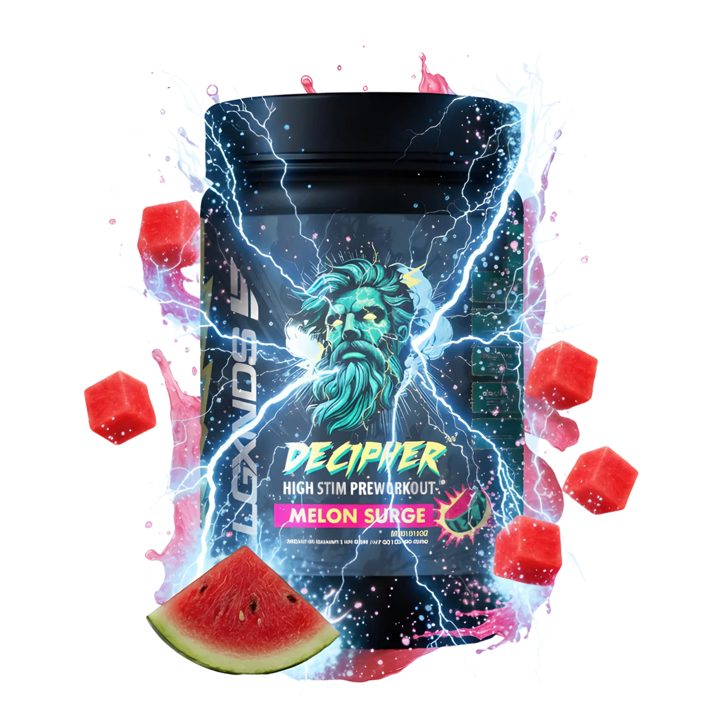 LGXNDS - Decipher High Stim Pre Workout - Cucumber Surge - Pre - Workout - Animal Supps | Supplement, Sports Nutrition, and Vitamin Shop | Vineland NJ