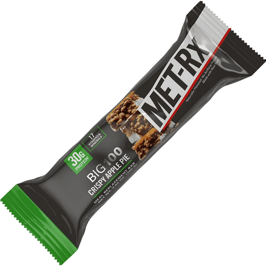 MET - Rx - Big 100 Bar - Apple Pie Single - Protein Bar - Animal Supps | Sports Nutrition & Supplement Store | Vineland, NJ
