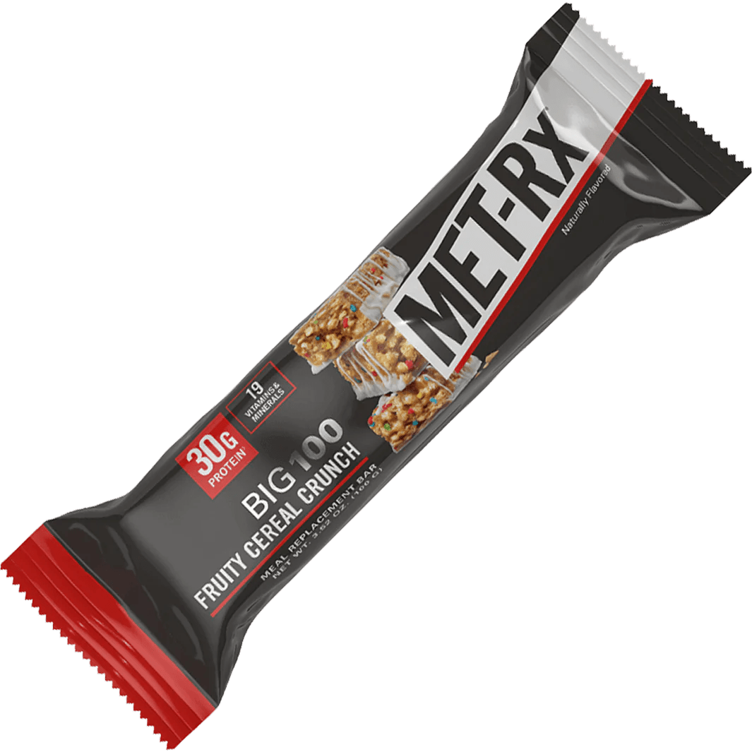 MET - Rx - Big 100 Bar - Fruity Cereal Single - Protein Bar - Animal Supps | Sports Nutrition & Supplement Store | Vineland, NJ