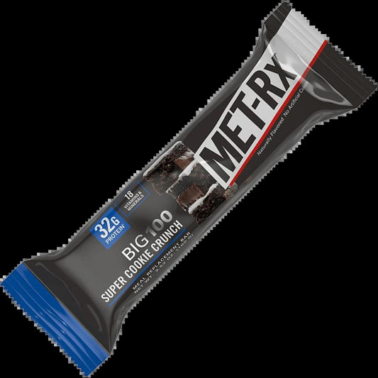 MET - Rx - Big 100 Bar - Super Cookie Crunch Single - Protein Bar - Animal Supps | Supplement, Sports Nutrition, and Vitamin Shop | Vineland NJ