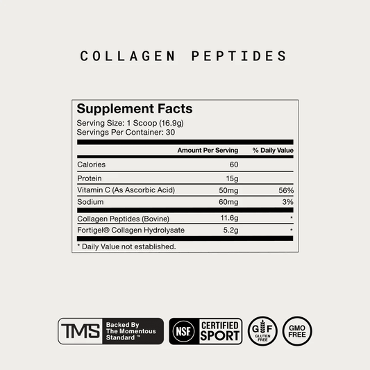 Momentous - Collagen Peptides - 30serv - Vitamin & Mineral - Animal Supps | Supplement, Sports Nutrition, and Vitamin Shop | Vineland NJ