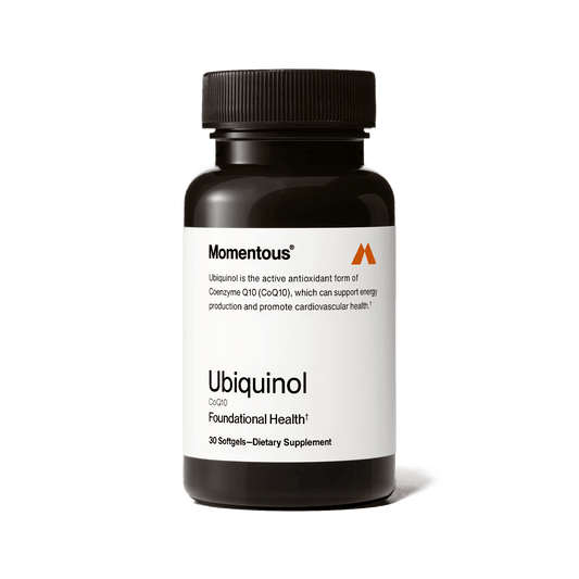 Momentous - Ubiquinol - 30ct - Vitamin & Mineral - Animal Supps | Supplement, Sports Nutrition, and Vitamin Shop | Vineland NJ