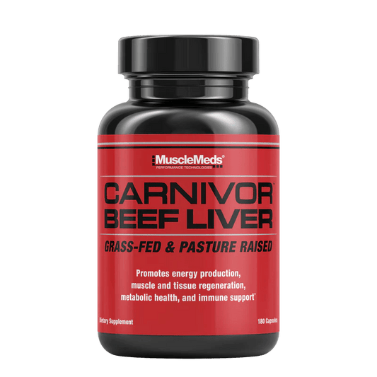 MuscleMeds - Carnivor Grass Fed Beef Liver - Beef Liver - Animal Supps | Sports Nutrition & Supplement Store | Vineland, NJ