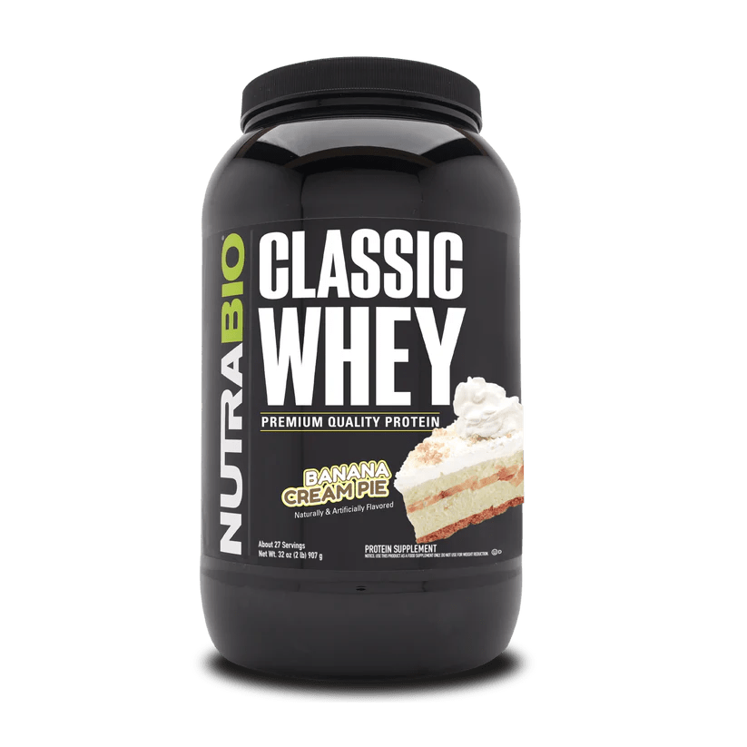 Nutrabio - Classic Whey - Banana Cream Pie 2.2lb - Protein - Animal Supps | Sports Nutrition & Supplement Store | Vineland, NJ