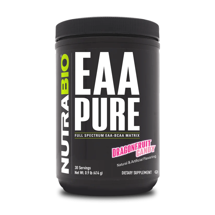 NutraBio - EAA Pure - Dragonfruit Candy - Amino Acids - Animal Supps | Sports Nutrition & Supplement Store | Vineland, NJ
