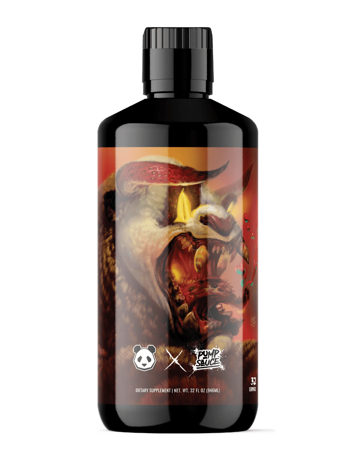 PANDA SAUCE (Panda x Pump Sauce) - Strawberry Cherry Mango Candy - Pre - Workout - Animal Supps | Sports Nutrition & Supplement Store | Vineland, NJ