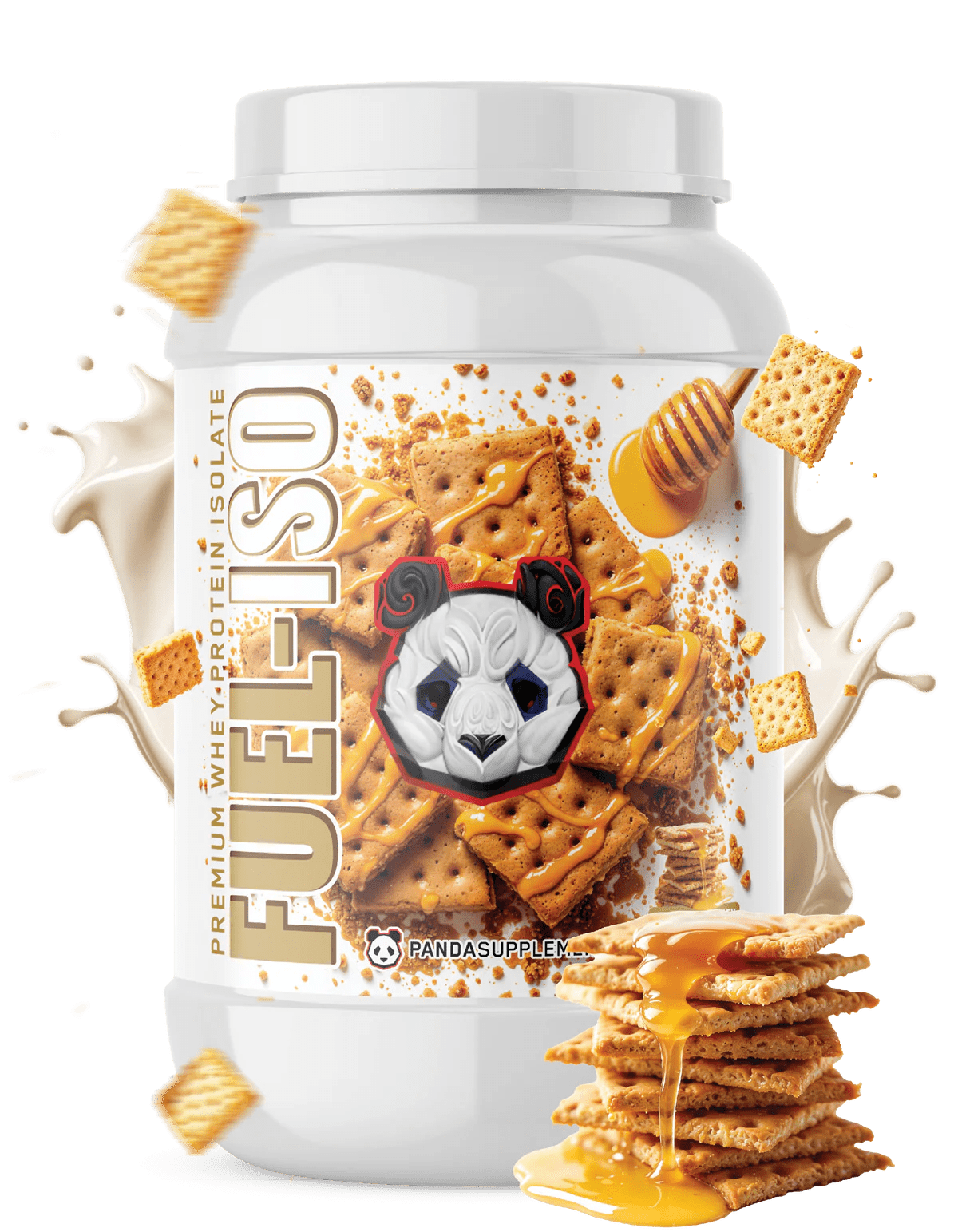 Panda Supps – FUEL ISO Protein - Toasted Honey Graham - Protein - Animal Supps | Sports Nutrition & Supplement Store | Vineland, NJ