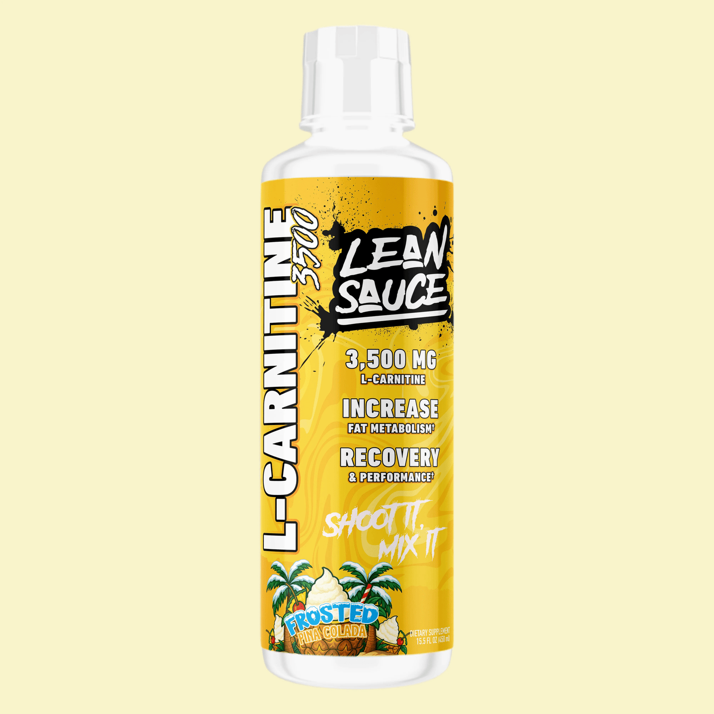 Pump Sauce - Lean Sauce L - Carnitine 3500 - Frosted Pina Colada - Fat Burner - Animal Supps | Sports Nutrition & Supplement Store | Vineland, NJ
