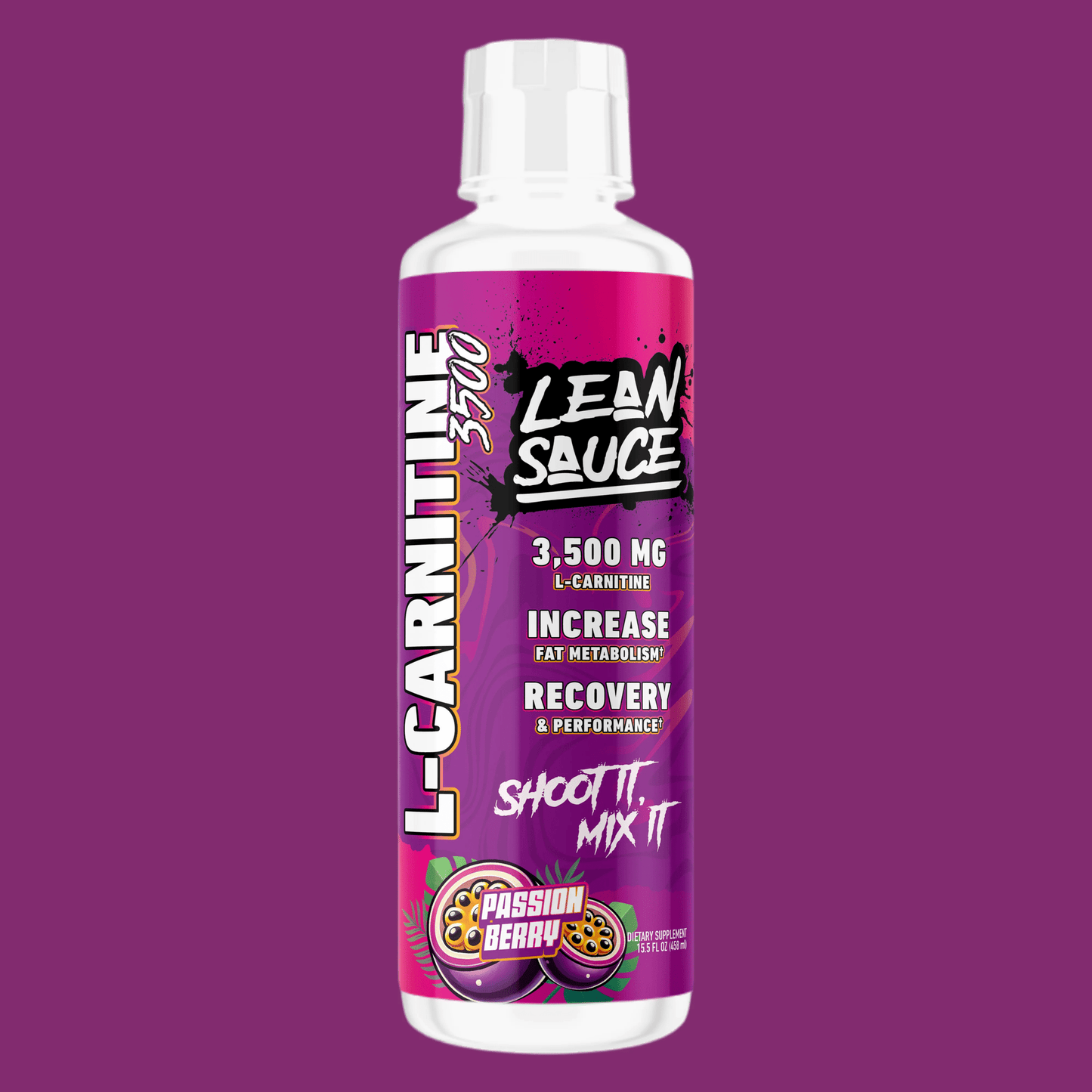 Pump Sauce - Lean Sauce L - Carnitine 3500 - Passion Berry - Fat Burner - Animal Supps | Sports Nutrition & Supplement Store | Vineland, NJ