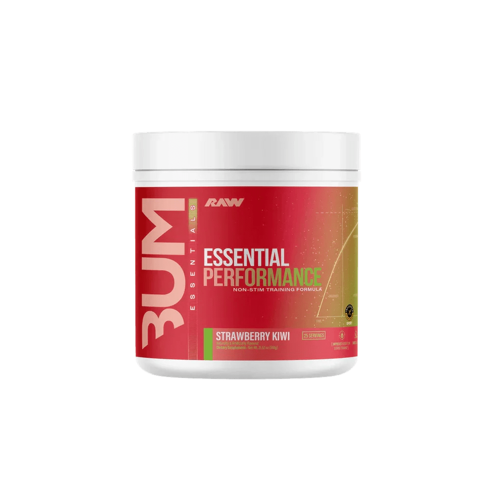 Raw - Essential Performance Stim - Free Pre - Workout - Strawberry Kiwi - Pre - Workout - Animal Supps | Sports Nutrition & Supplement Store | Vineland, NJ
